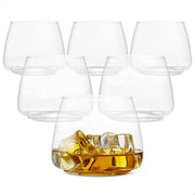 TOSSWARE POP 12oz Stemless Cocktail Glass Set of 48, Premium Quality, Recyclable, Unbreakable & Crystal Clear Plastic Cocktail Glasses