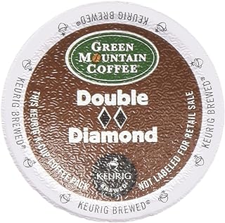 Green Mountain Coffee Roasters Green Mountain Double Black Diamond Extra Bold K-Cup Coffee, Totally 72 K-Cups