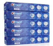 3D White Advanced Whitening Fluoride Toothpaste by Crest – 6 Ounce (Pack of 5), Pack of 5, Model 44-QDGF-GL5G