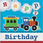 Creative Converting 192 Count Lunch Paper Napkins, All Aboard