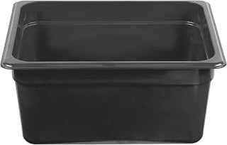 Cambro 26HP110 High Heat Half Size Food Pan in Black (Case of 6) 6" Deep