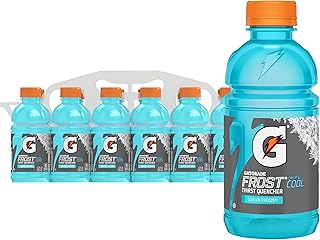 Gatorade Thirst Quencher, Glacier Freeze, 12 Fl Oz (Pack of 12)