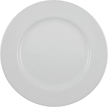 CB-6 Crystal Bay Plate, 6-1/2", Bright White (Pack of 36)