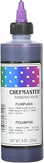 Chefmaster Airbrush Spray Food Color, 9-Ounce, Purple