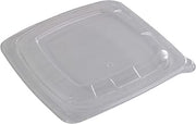 Sabert Clear Lid for 24, 28, 32 oz. Square Pulp Bowls, Recyclable, 300 Count