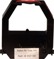 Two Color Ribbon for ATR480 and ATR120R Time Clocks by Acroprint – 2.5 x 2.375 x 0.75 inches, Metal, Black, Model 39-0127-002