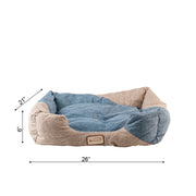 Cat Bed by Armarkat – One Size, poly fibre, navy blue, beige, Model C47