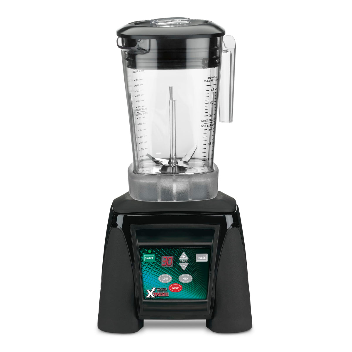 Blender with Electronic Keypad by Waring – 48 Ounce Copolyester Jar, 48.0 fluid_ounces, Copolyester, Black, Model MX1100XTXP