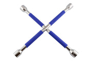 Torque Wrenches by Goodyear – 17 mm/19 mm/22 mm/13,16 pulgadas, Pvc,Carbon,Steel, Blue, Model GOD4012