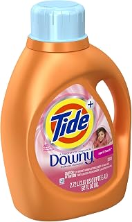 Tide Plus Downy April Fresh Scent Liquid Laundry Detergent, 69 oz, 36 loads