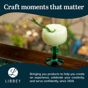 Libbey Cactus Stemed 4 / 4 Count (Pack of 1) / Cactus Margarita Glasses