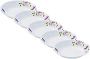Corelle CP-1543 J413-VM Small Plate, Violet Mist, Small Deep Plate, Set of 5