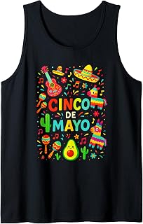 Cinco DE Mayo - Mexican Fiesta Fun Tank Top