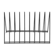 Triangle Wire File Sorter by Officemate – 10 inches (W) x 10 inches (D) x 24 inches (H), 9 pages, Steel Wire, Black, Model 93150