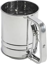 Oster Helmsdale 2 Cup Stainless Steel Flour Sifter for Baking for Crank Sifter (Pack of 6)