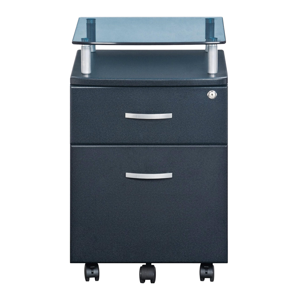 Techni Mobili Graphite / Regular / Modern Vertical File Cabinets