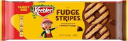 Keebler Fudge Stripes Original Cookies Family Size 17.3 Ounce