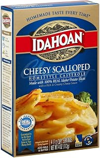 Idahoan Cheesy Scalloped Homestyle Casserole 4 oz. (Pack of 2)