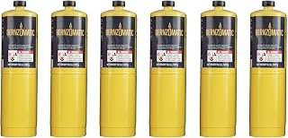 Bernzomatic Pre-Filled MAP-Pro Gas Torch Style Cylinder 14.1 oz (Pack of 6)