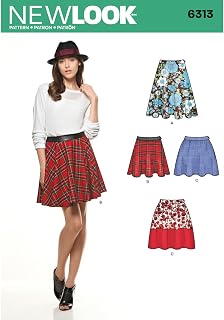 Simplicity New Look Pattern 6313 Misses Set of Skirts in Three Lengths Sizes 4-6-8-10-12-14-16