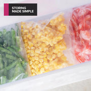 30 Count 2 Gallon Freezer Bags by Stock Your Home – 2 Gallon, 2.0 gallons, Plastic, Clear, Pack of 30