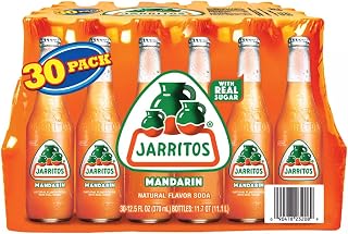 Jarritos Mandarin Natural Flavor Soda, 30 ct.