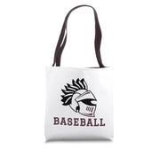 Curtis High School Warriors Baseball Tote Bag by Curtis High School, Staten Island, NY 10301 – 16 inches, White, Model 6H7KZD5XA9CUS_16INCHES