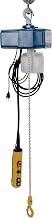Vestil VS-ECH Variable Speed Electric Chain Hoist, Single Phase, Hook Mount, 250 lbs Capacity, 13' Lift, 49 fpm Max Lift Speed, 115V
