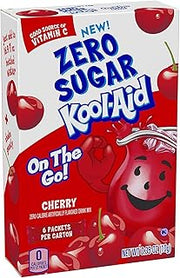 Kool-Aid Sugar-Free Cherry On-The-Go Powdered Drink Mix 6 Count