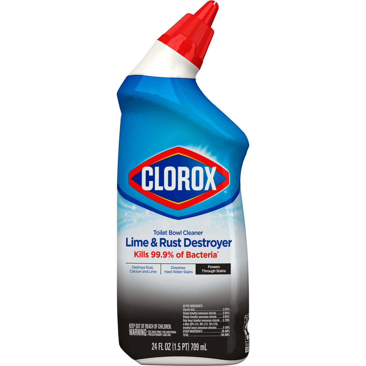 Clorox 12 / 24 Fl Oz (Pack of 1) / Cleaner and Lime & Rust Destroyer Toilet Cleaners