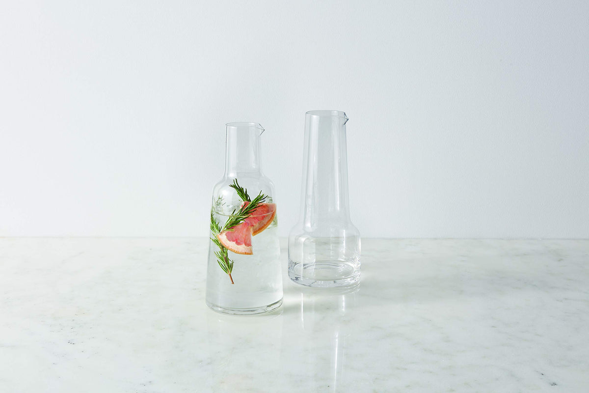 Glass Carafe by American Metalcraft – 36 Ounces, 36.0 fluid_ounces, Glass, Satin, Model GC36