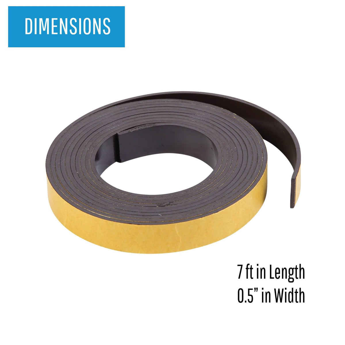MasterVision 1 / 0.5" x 7' / Nill Magnetic Tape