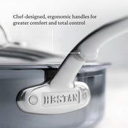 NanoBond Collection - Titanium All-In-One Pan by Hestan – All-In-One Pan (5-Quart), 5 quarts, Stainless Steel, Titanium, Model 60032