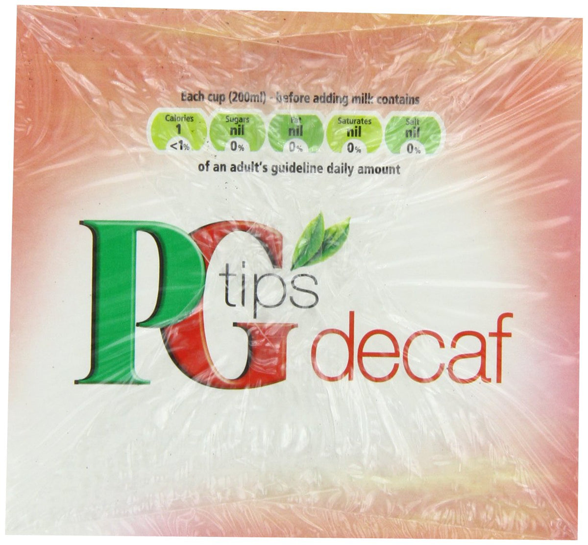 Decaf 40 Ct Tea Bags - 2 Pack by PG Tips – 40 Count (Pack of 2), Pack of 80