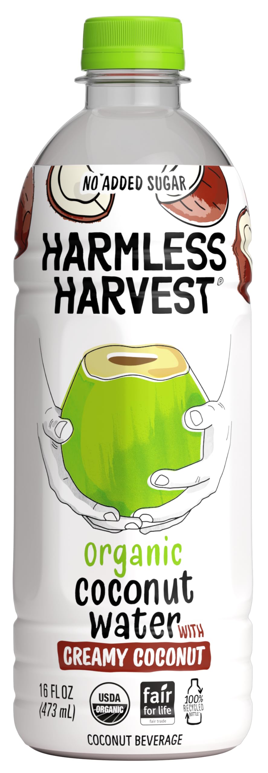 16oz Creamy Coconut by Harmless Harvest – 16 Fl Oz (Pack of 1)