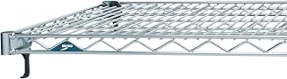 METRO A1824NC Super Erecta Super Adjustable Industrial Wire Shelving, Chrome, 18"" x 24"", Pack of 4, silver