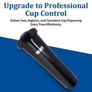 San Jamar 23.25 in / Black Gasket / Black Cup Holders