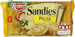 Keebler Pecan Sandies Cookies, 13 Oz (Pack of 6)