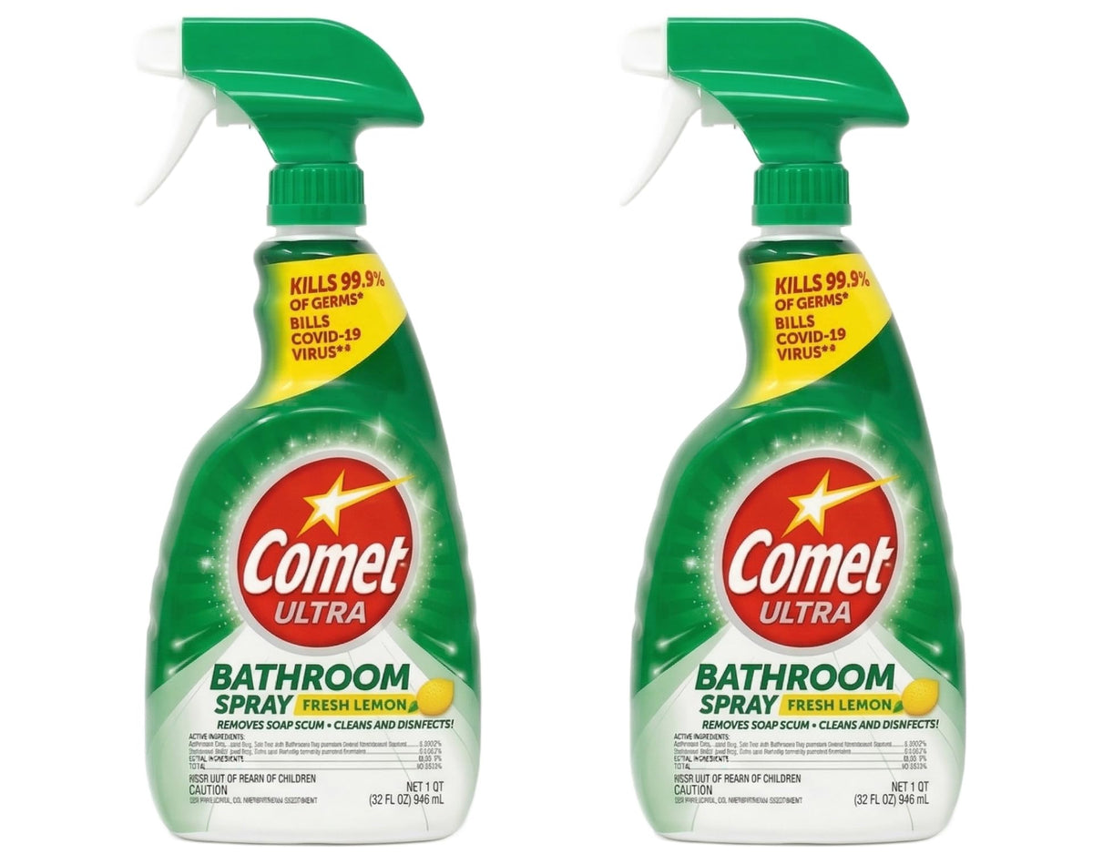 Comet 32 Fl Oz (Pack of 2) / Lemon / 2 All-Purpose Cleaners