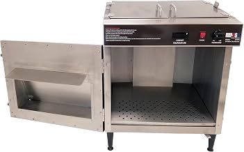 Benchmark 26 Gallon Concession Warmer | Even heating, Easy access, Adjustable thermostat, Foodservice, Great for Hot Holding, Concessions and Counter Service
