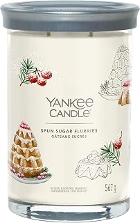 Yankee Candle Signature Tumbler, Sugar Spun Flurries, Large