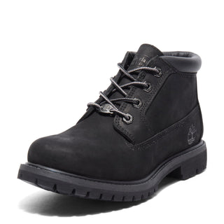 Women's Nellie Waterproof Chukka Boot by Timberland – 11, Leather, Black Nubuck