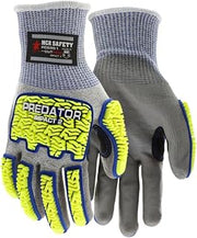 MCR Safety PD6951S Predator Cut Resistant Gloves, Small, Salt And Pepper