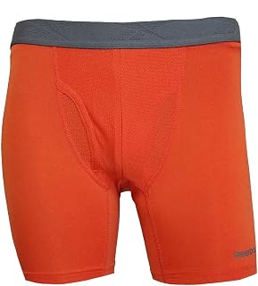 Reebok Men's Performance Boxer Brief Brief (Flame