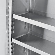 Global Industrial Stainless Steel / 8"L x 16"W x 24"H / Industrial Safety Storage Cabinets