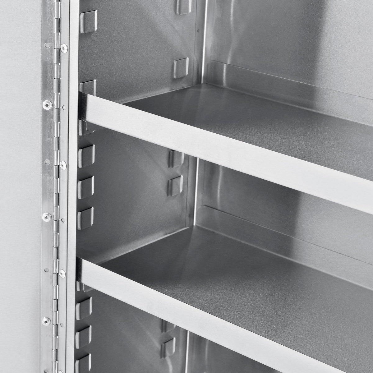 Global Industrial Stainless Steel / 8"L x 16"W x 24"H / Industrial Safety Storage Cabinets