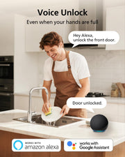 Built-in WiFi Smart Lock with Handle by PHILIPS – Commercial Grade