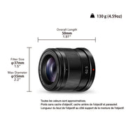 Panasonic Single / Black / 1 Camcorder Lenses