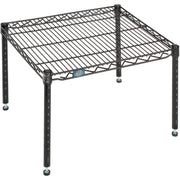 Black Epoxy Wire Dunnage Rack by Nexel – Wire, Black, Model P2124B