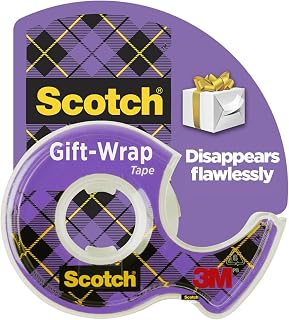 Scotch Gift-Wrap Tape, 3/4 x 650 in, 1 Dispenser/Pack (15)